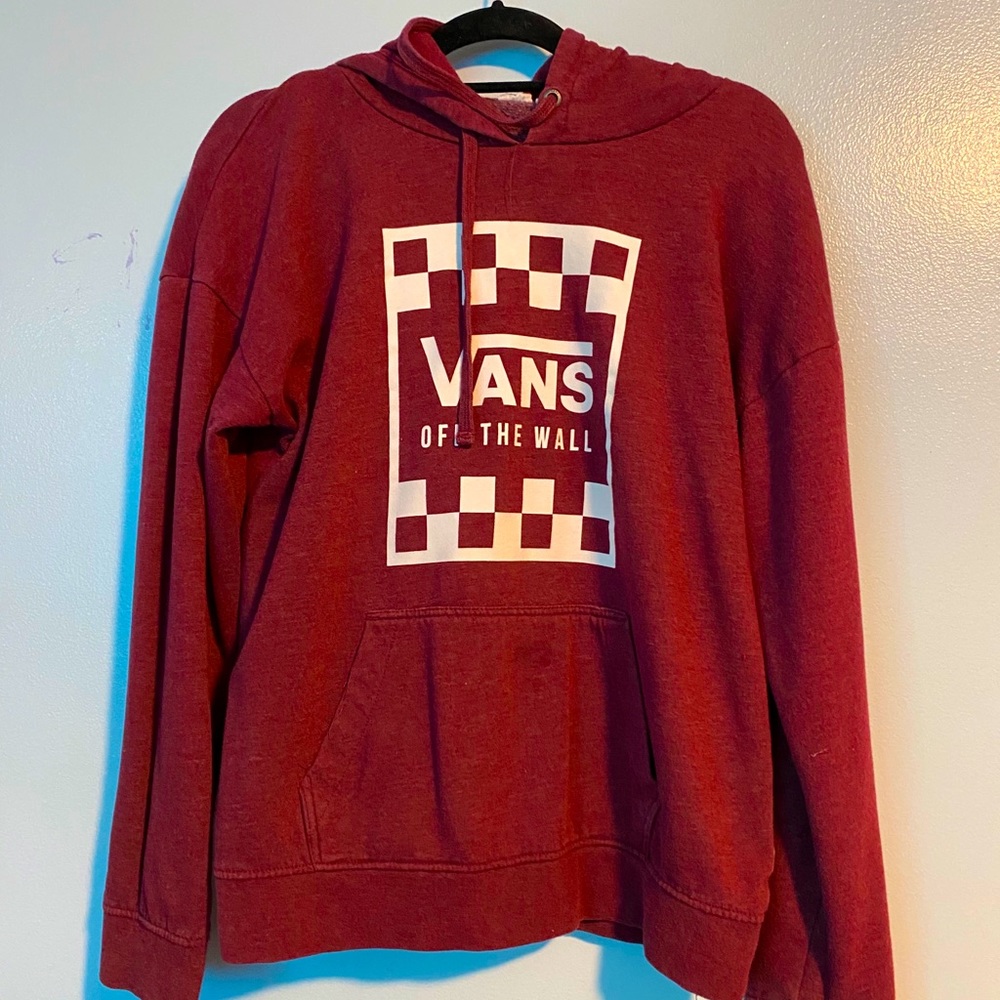 vans hoodie burguny/maroon